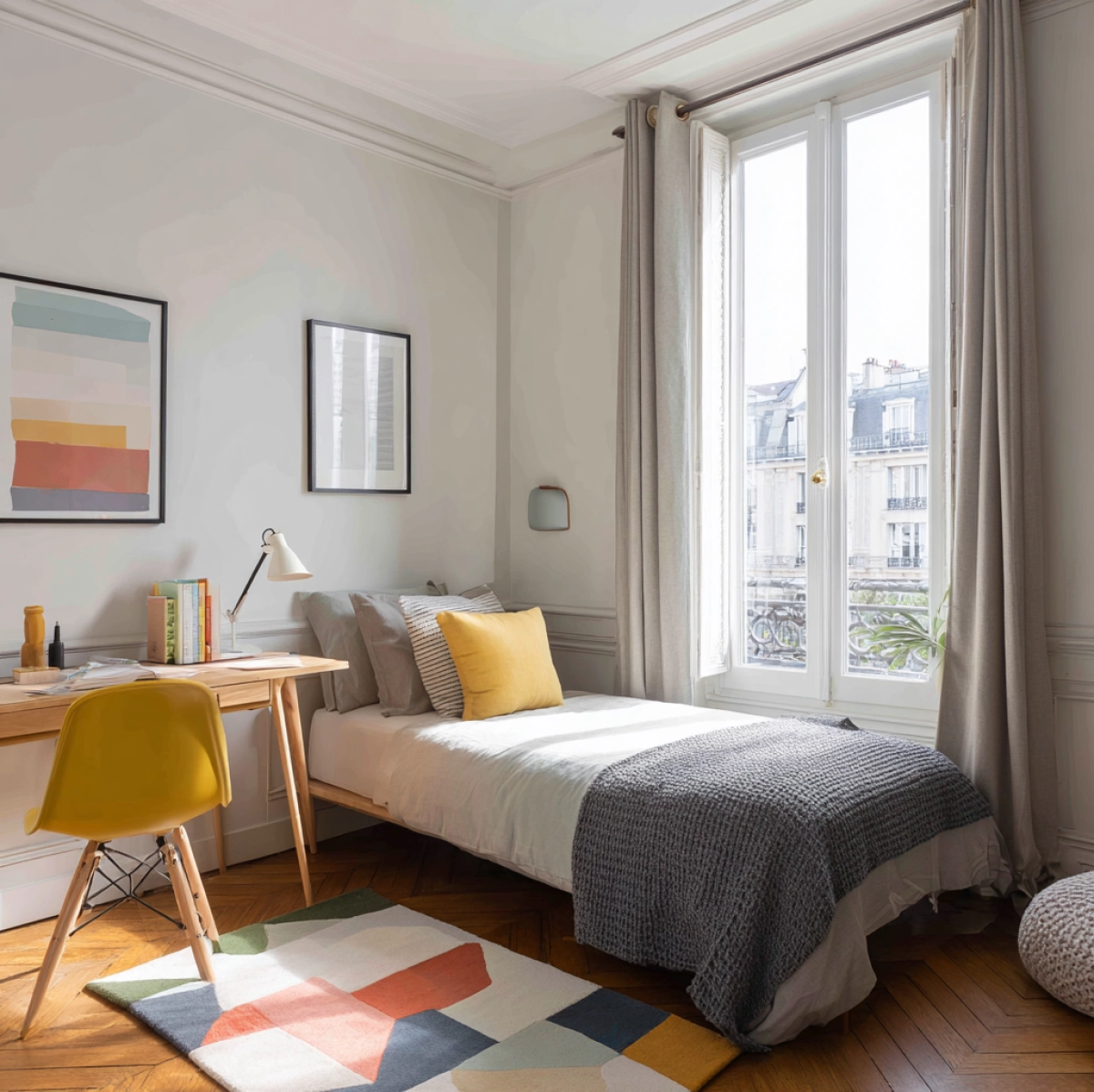 Chambre gratuite contre garde d’enfants – Paris 10
