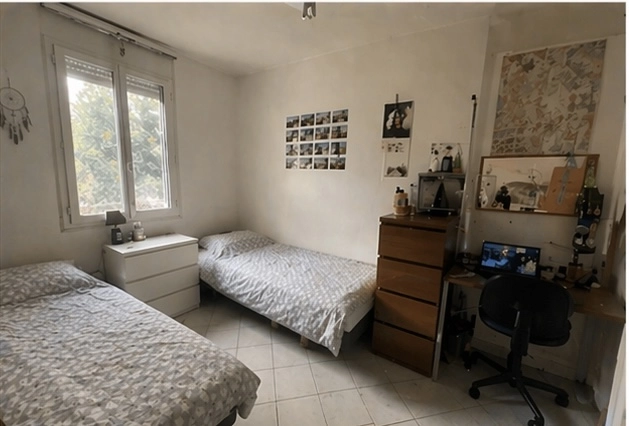 Lit à louer en colocation Paris 11 Oberkampf