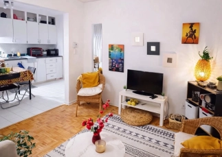 2 chambres, T3 de 55m² à Paris 58 Rue Pouchet 