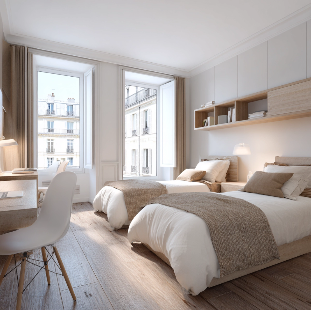 Lit à louer en chambre partagée | Paris 18e