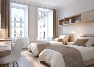 Lit à louer en chambre partagée | Paris 18e