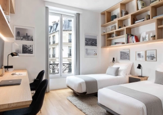 Lit à louer en chambre partagée à Paris 1