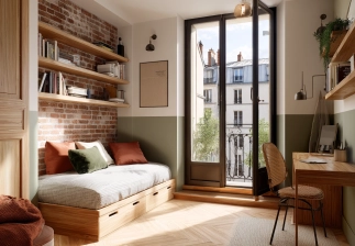Chambre contre service au 1er Paris, Palais‑Roya