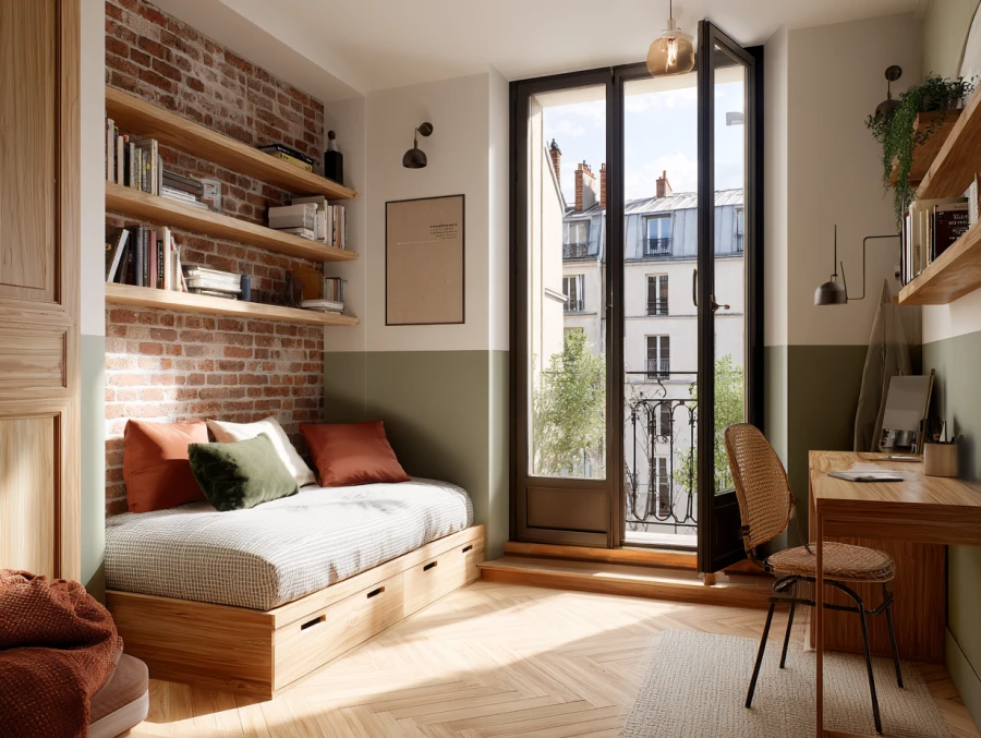 Chambre contre service au 1er Paris, Palais‑Roya