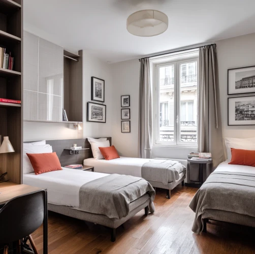Lit à louer en chambre partagée – Paris 14e