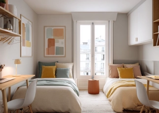 Lit à louer en chambre partagée | Paris 17e 