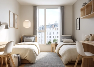 Lit à louer en chambre partagée | Paris 7e 