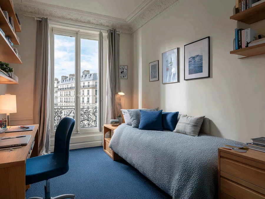 Chambre contre service | Paris 3e Le Marais