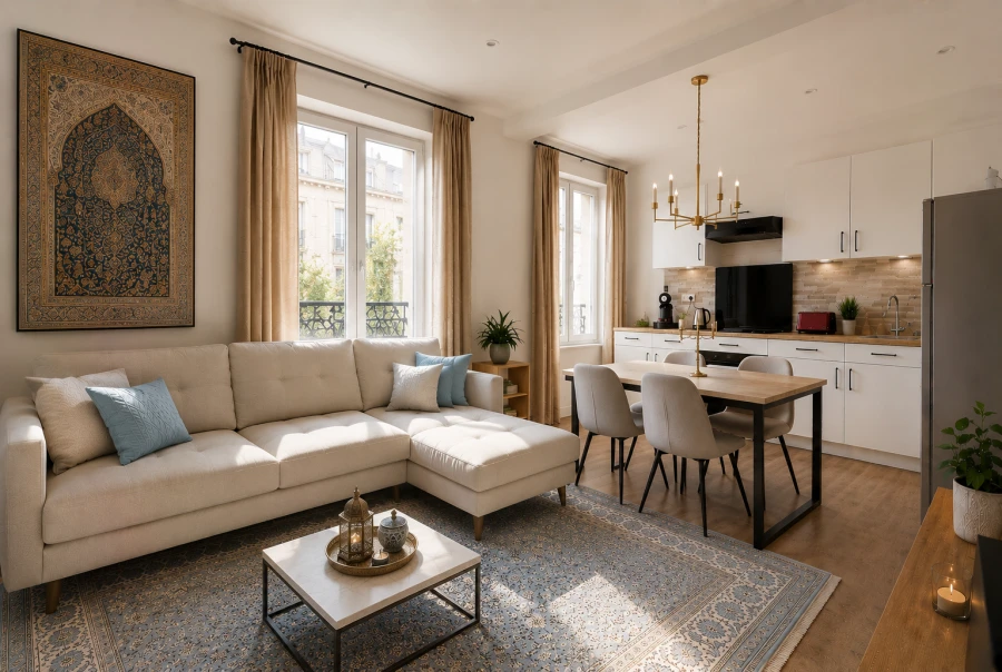 Chambre luxe en colocation  Paris 6e Saint‑Germain