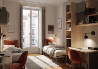Offre lit chambre partagee Paris 6e