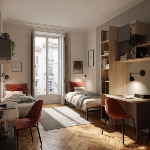 Offre lit chambre partagee Paris 6e
