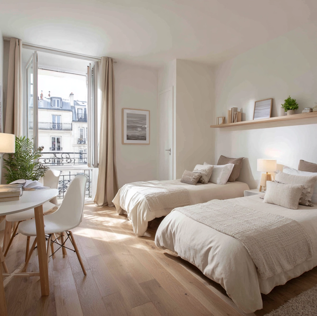 Lit à louer en chambre partagée | Paris 8e