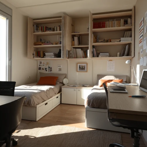 Lit à louer en chambre partagée – Paris 5e Latin