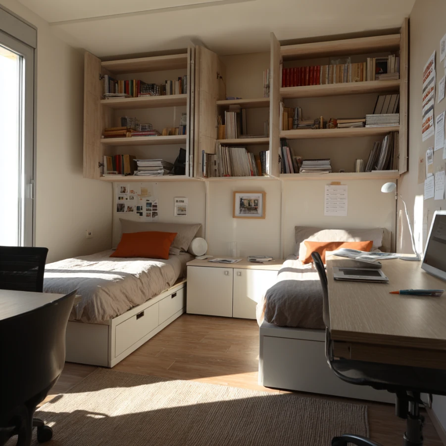 Lit à louer en chambre partagée – Paris 5e Latin