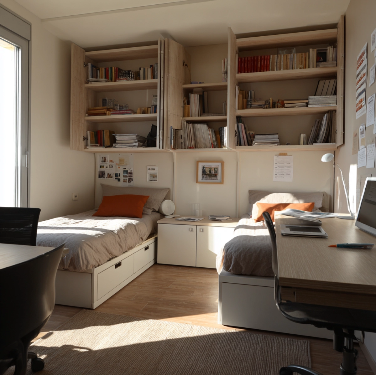 Lit à louer en chambre partagée – Paris 5e Latin