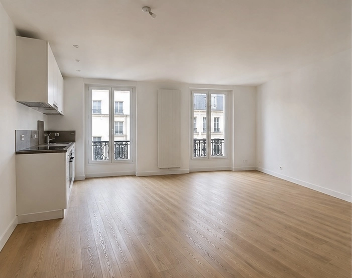 Unfurnished 2-bedroom apartment for rent | Paris 2nd arrondissement