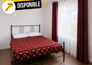 Deux chambres meublées en colocation à Cergy