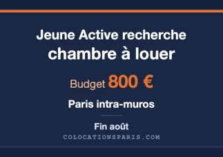 Je cherche une colocation