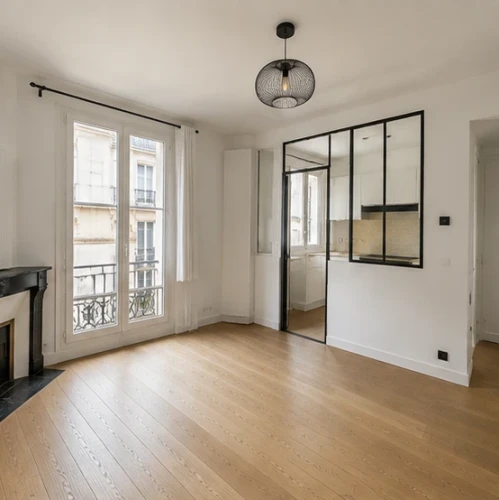 Location appart vide 1 chambre  Belleville Paris10