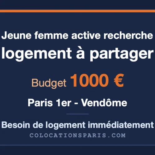 Partager un appartement avec une autre femme active