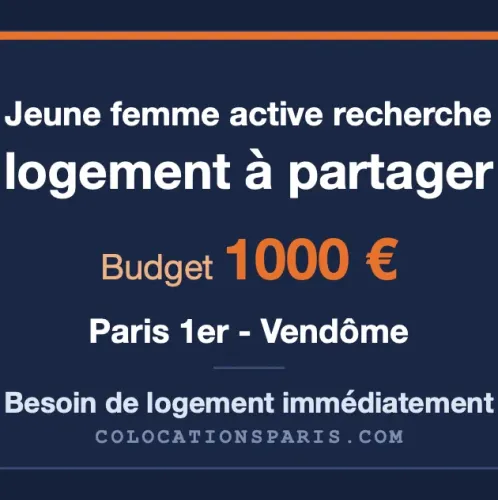 Partager un appartement avec une autre femme active