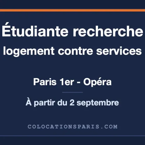 ​Étudiante / Profil sérieux et bienveillant.