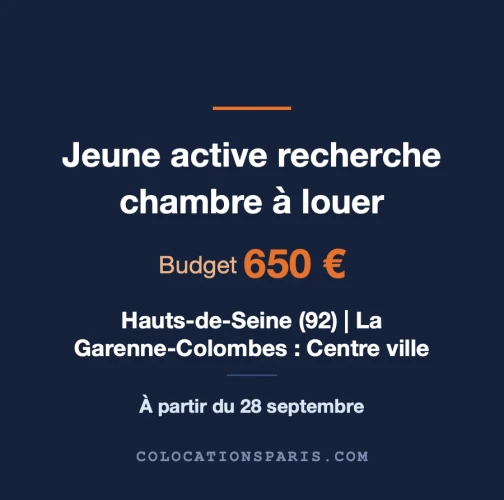 Recherche de Colocation 
