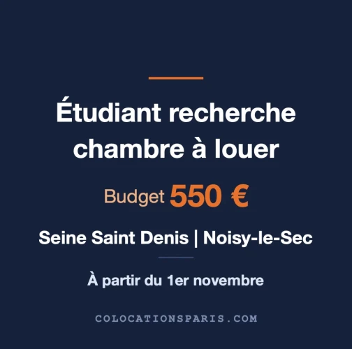 Recherche chambre étudiante ou collocation en Urge