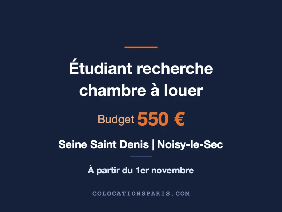 Recherche chambre étudiante ou collocation en Urge