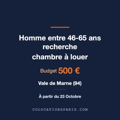 recherche colocation Paris