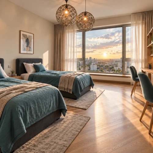 Lit en chambre partagée – Paris 15e, Charles Miche