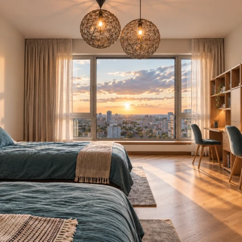 Lit en chambre partagée – Paris 15e, Charles Miche