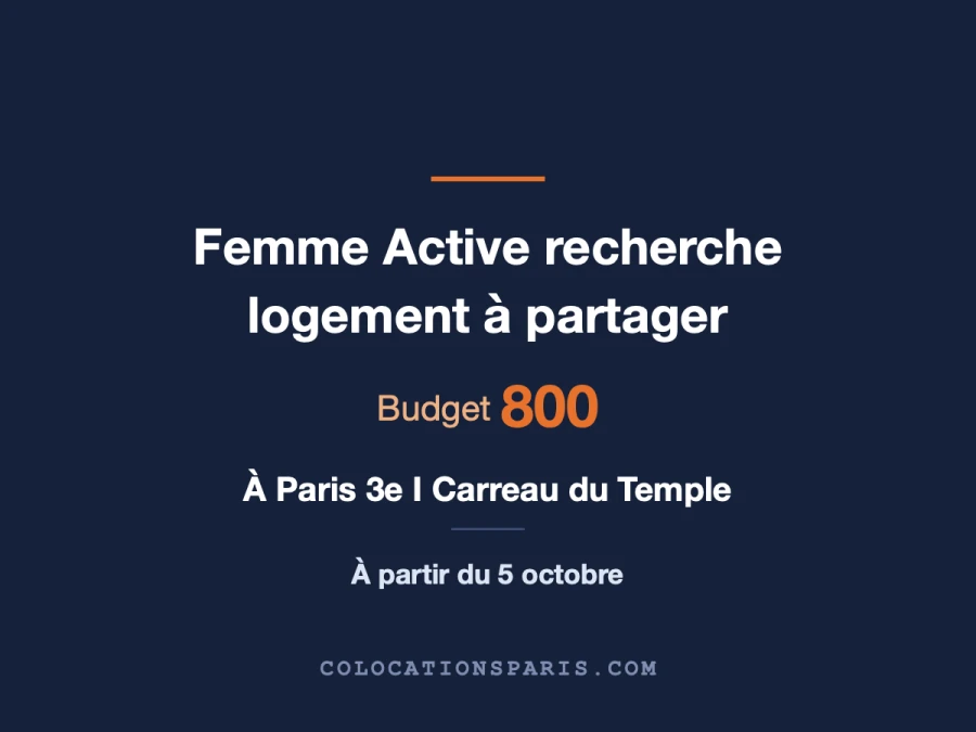 Urgent - recherche colocation ou studio